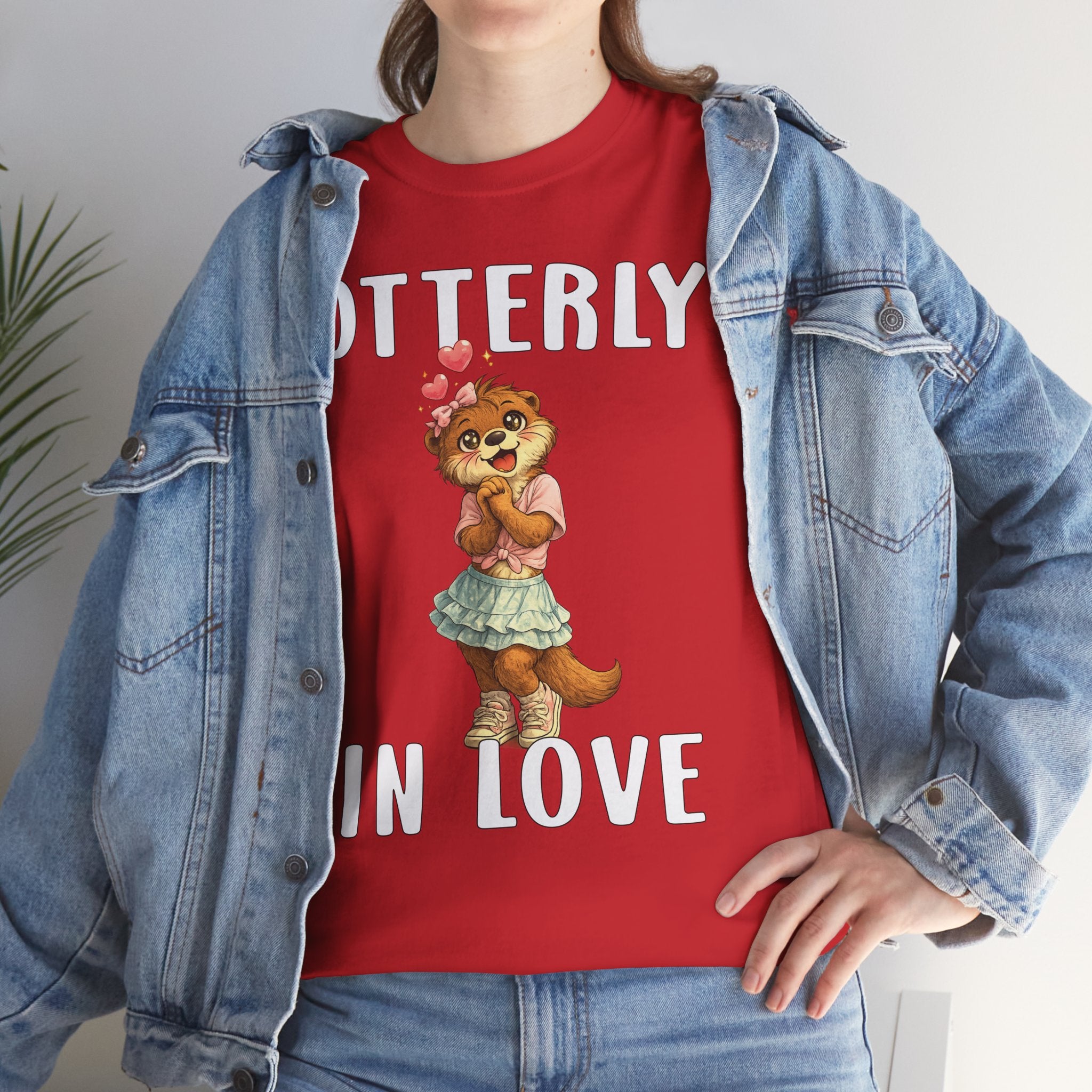 "Otterly In Love" Girl Tee - Otter Series