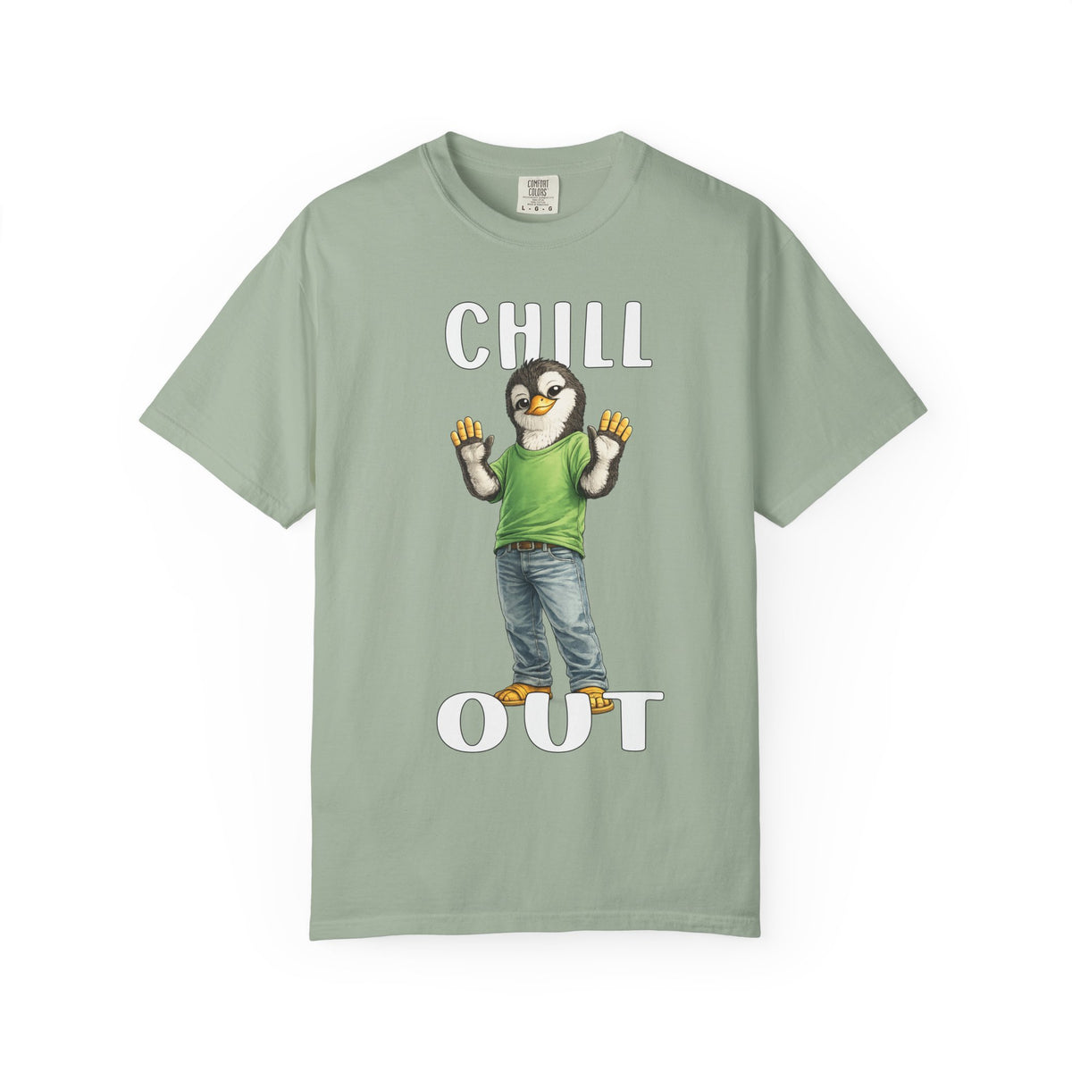 Chill Out Boy T-shirt - Penguin Series