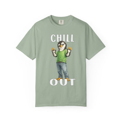 Chill Out Boy T-shirt - Penguin Series