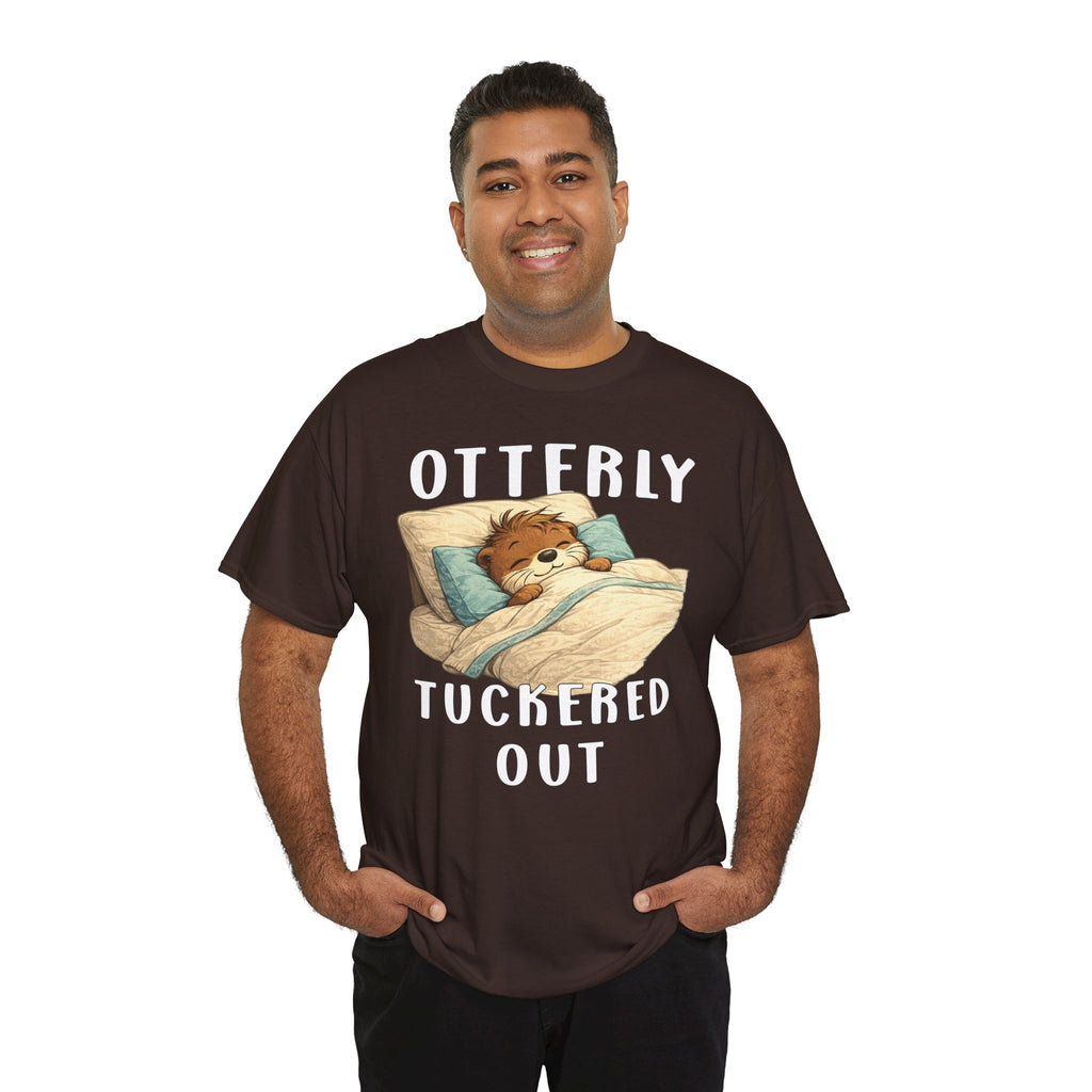 "Otterly Tuckered Out" Tee - Otter Series