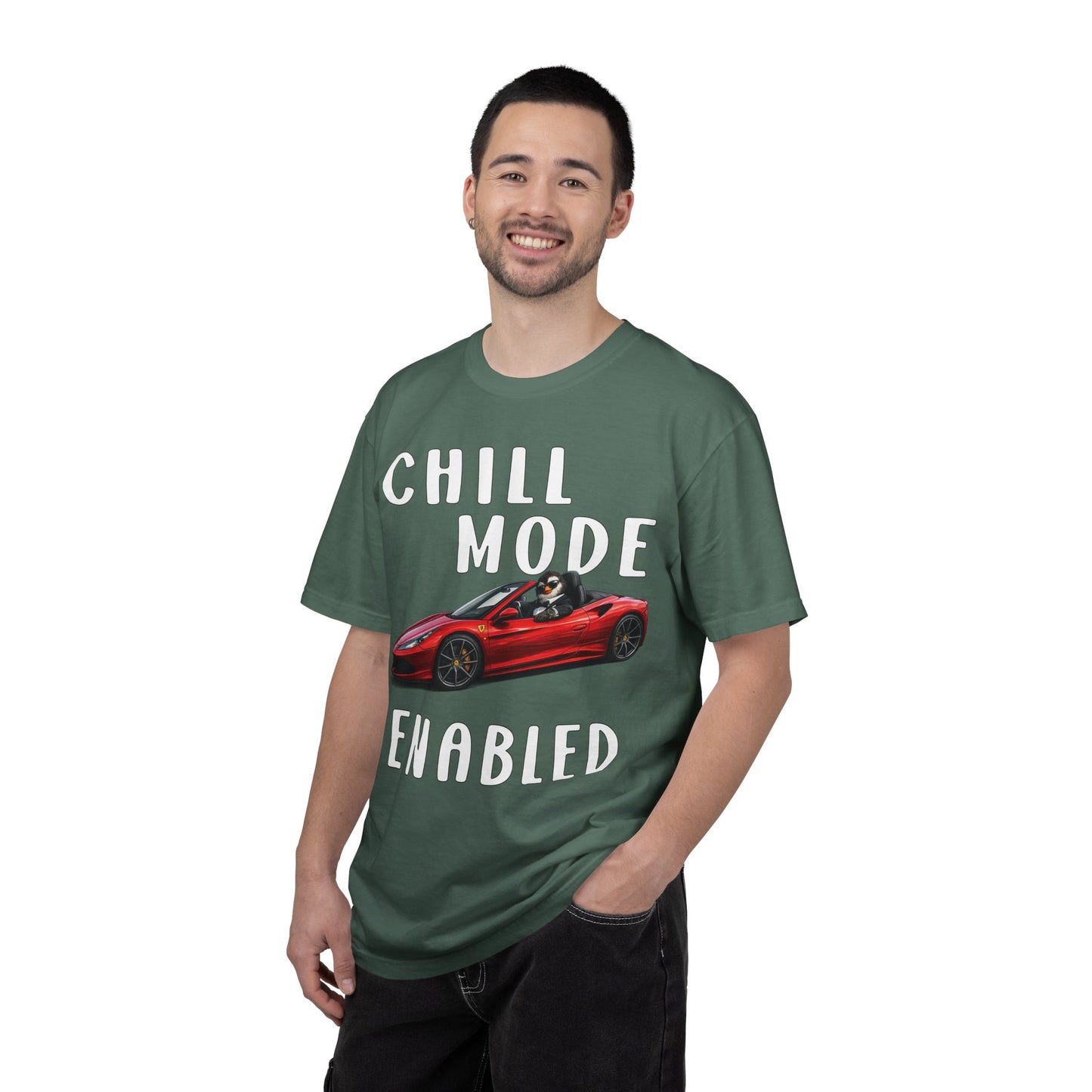 Chill Mode Enabled Boy T-shirt - Penguin Series