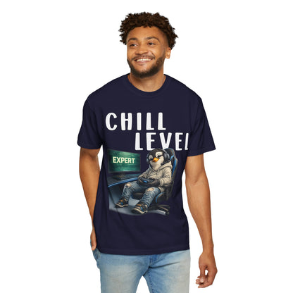 Chill Level Expert Boy T-shirt - Penguin Series