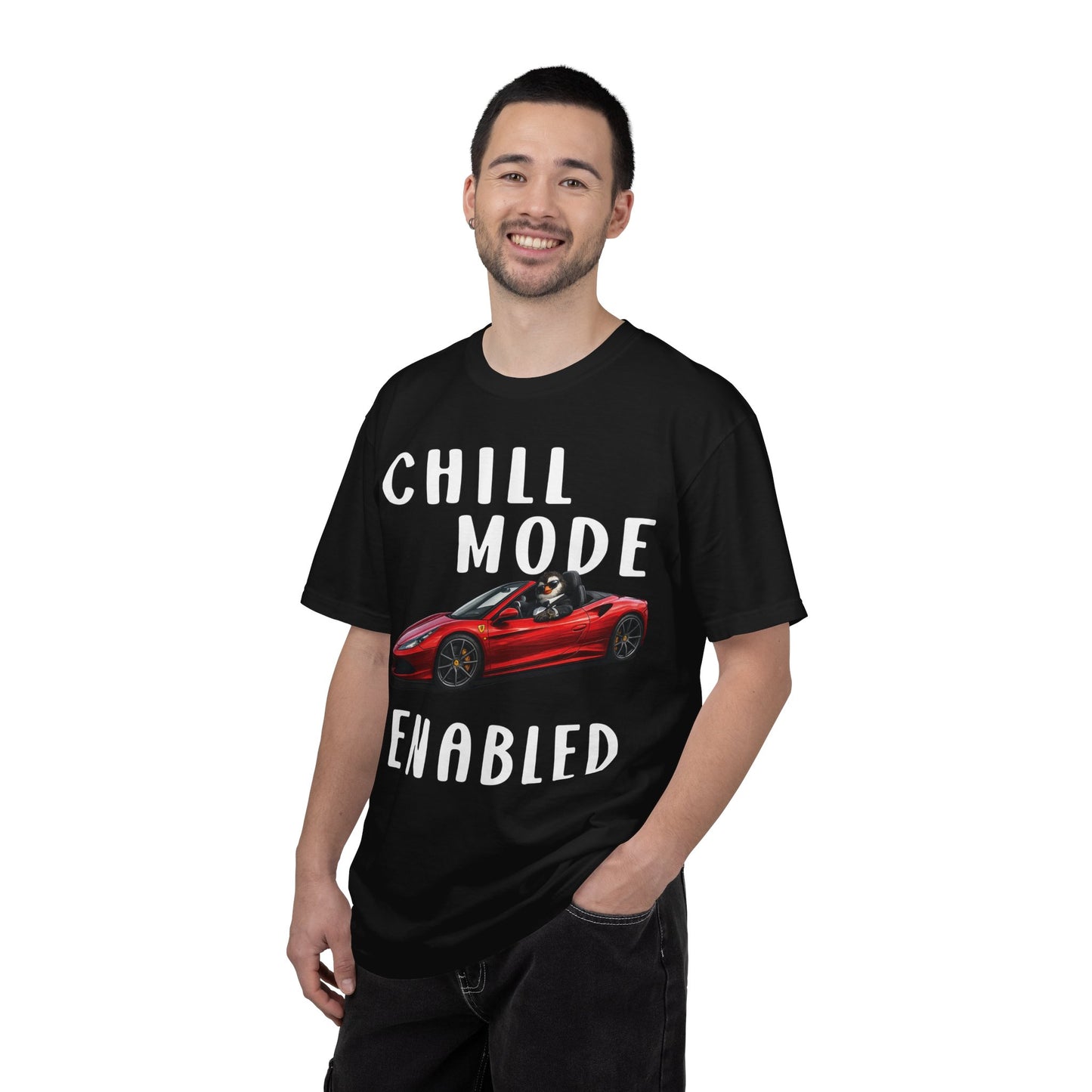 Chill Mode Enabled Boy T-shirt - Penguin Series
