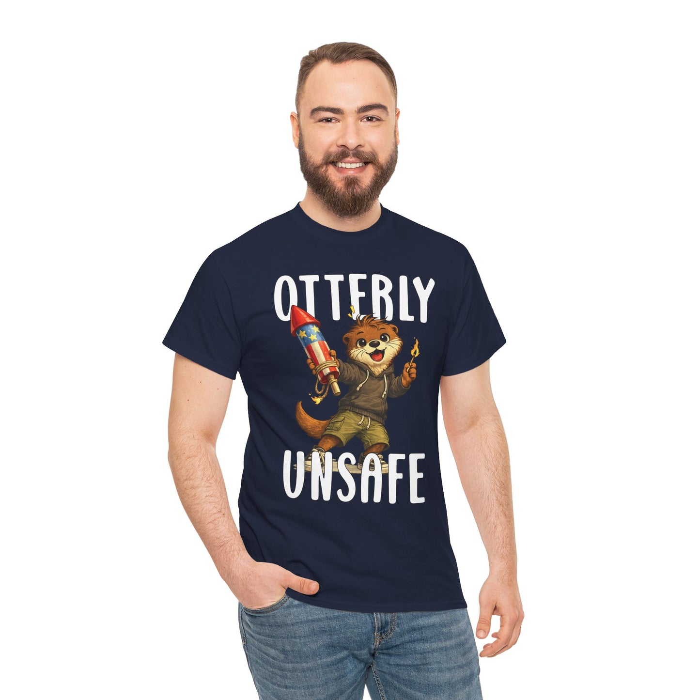 "Otterly Unsafe" Tee - Otter Series