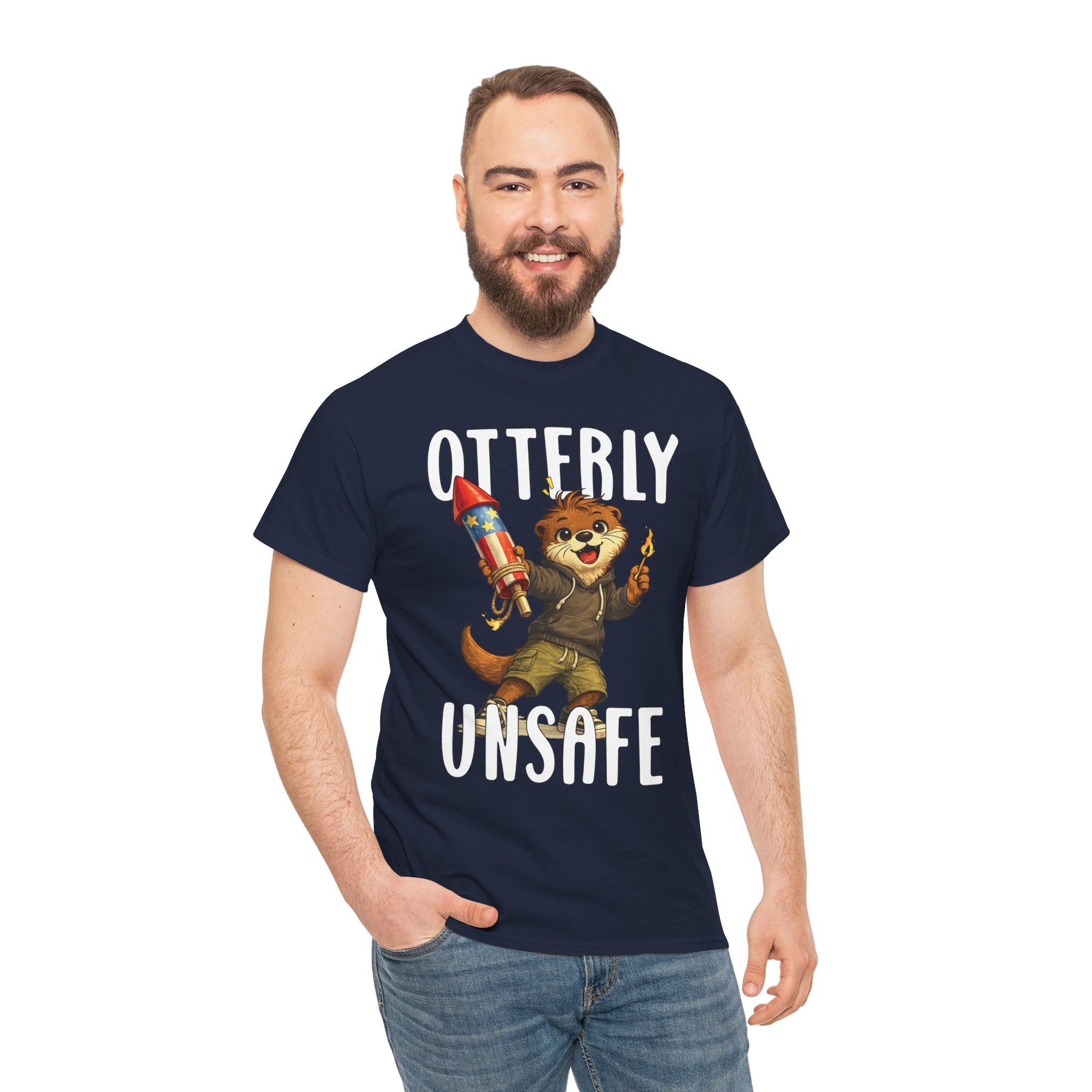 "Otterly Unsafe" Tee - Otter Series