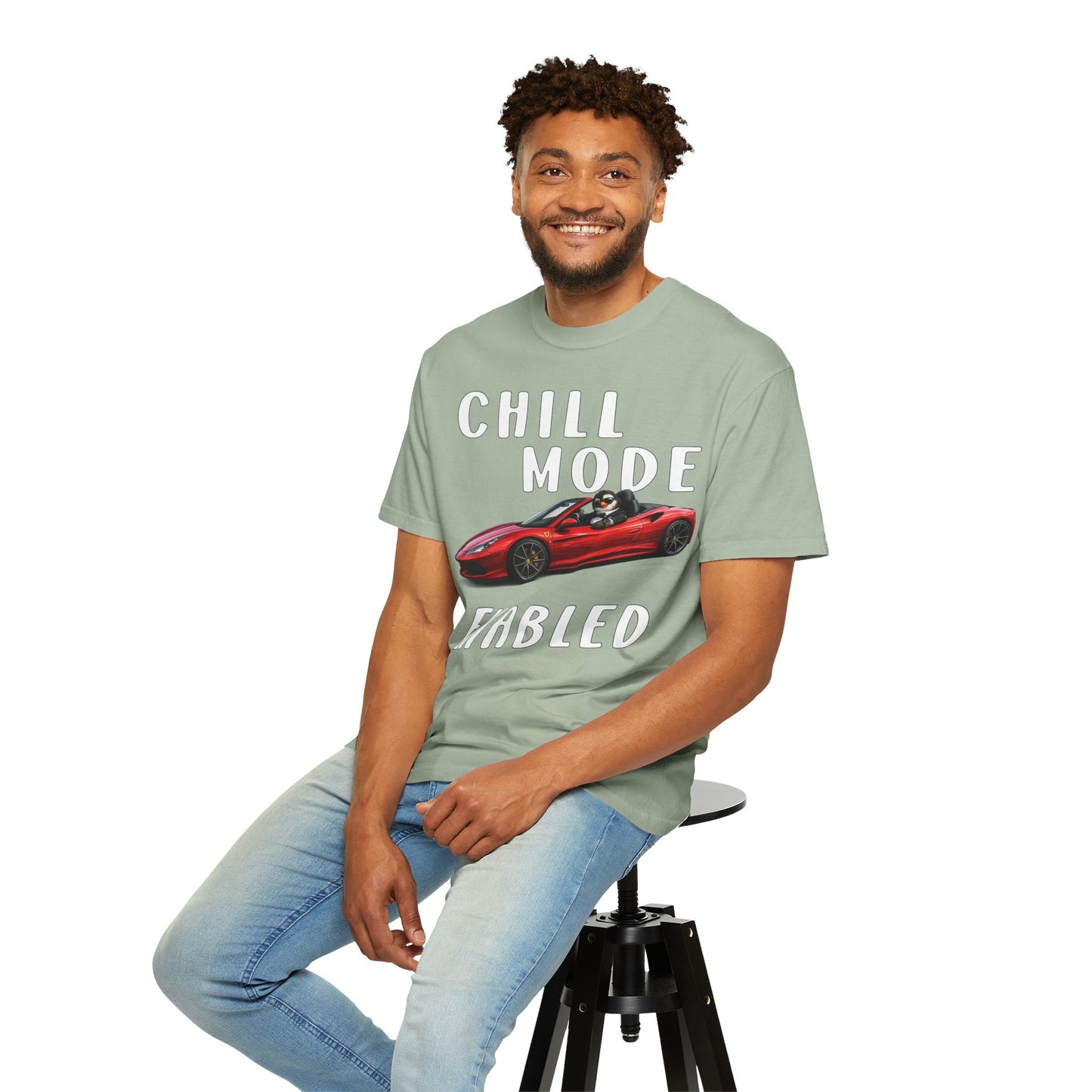 Chill Mode Enabled Boy T-shirt - Penguin Series