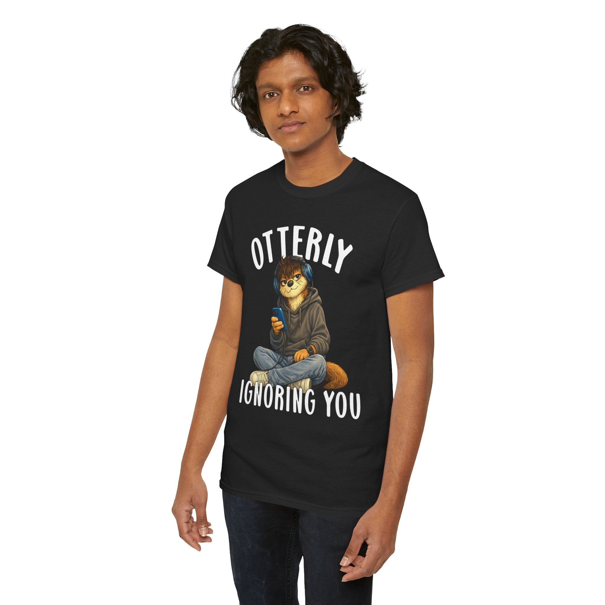 "Otterly Ignoring You" Teen Boy Tee - Otter Series