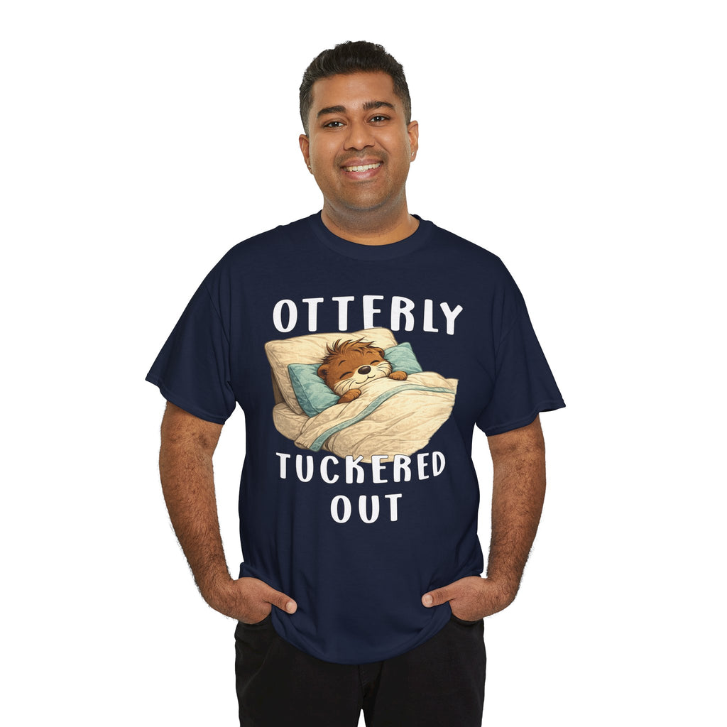 "Otterly Tuckered Out" Tee - Otter Series