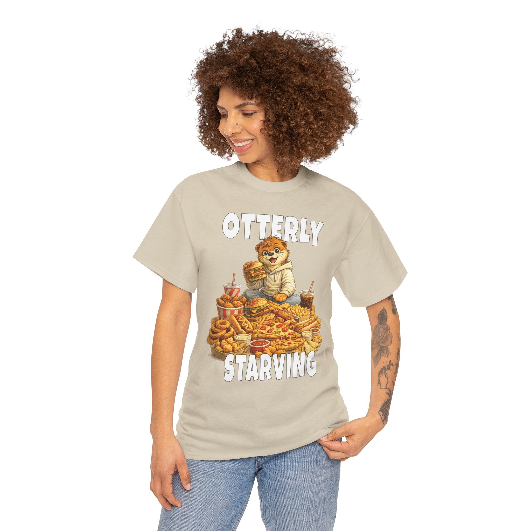 "Otterly Starving" Tee - Otter Series