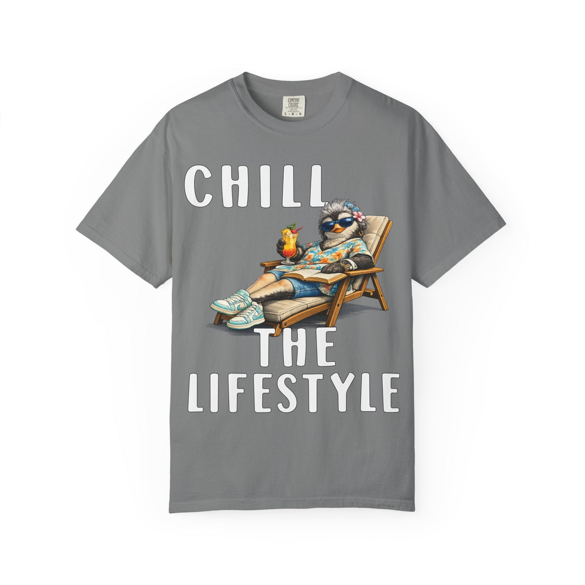 Chill The Lifestyle Grandma T-shirt - Penguin Series