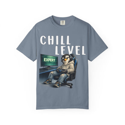 Chill Level Expert Boy T-shirt - Penguin Series