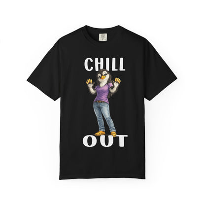 Chill Out Girl T-shirt - Penguin Series