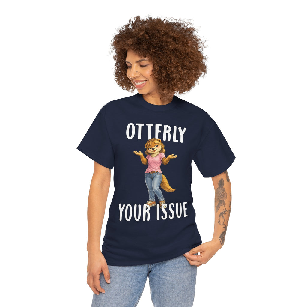"Otterly Your Issue" Girl Tee - Otter Series