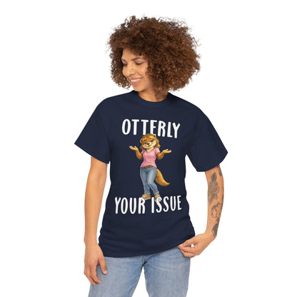 "Otterly Your Issue" Girl Tee - Otter Series