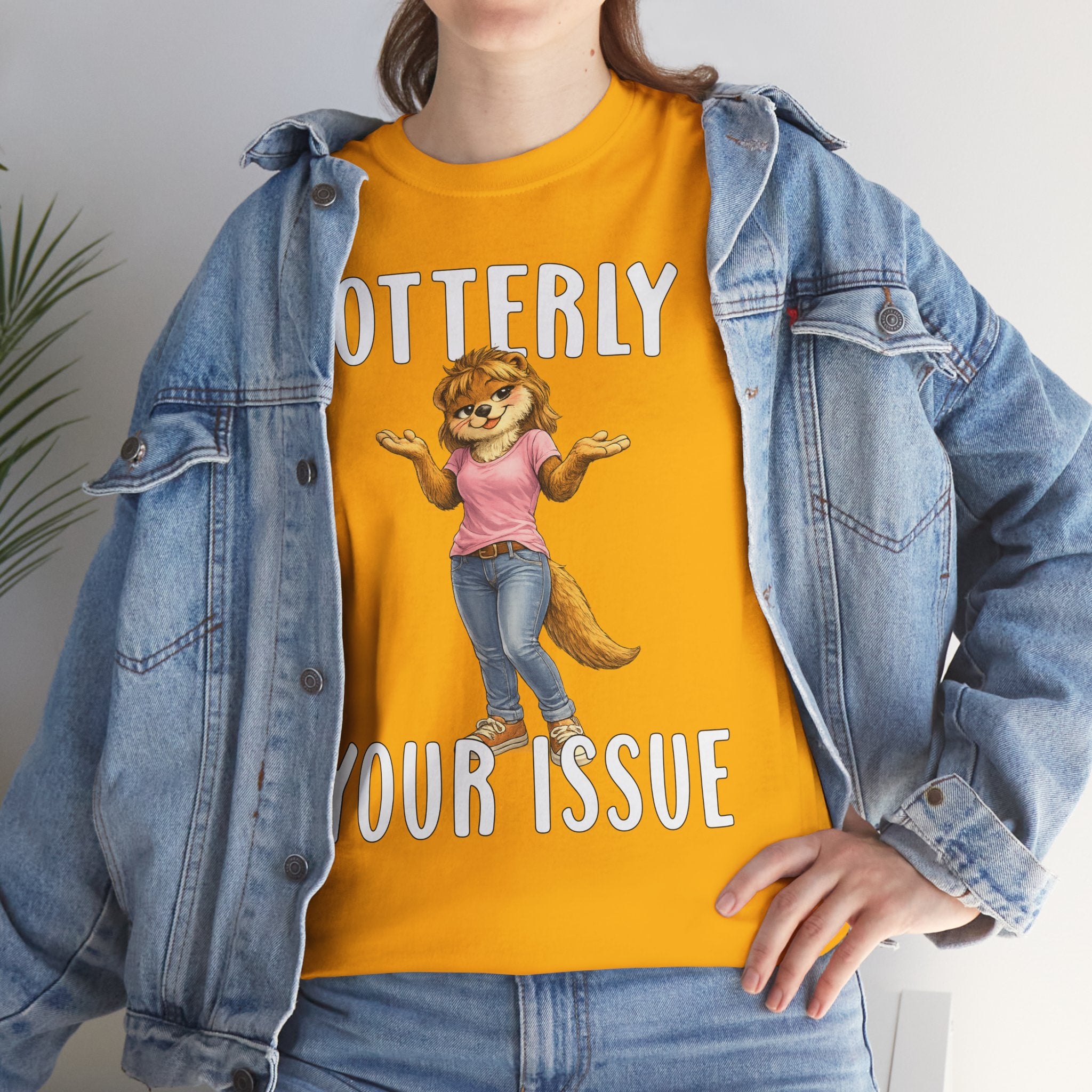 "Otterly Your Issue" Girl Tee - Otter Series