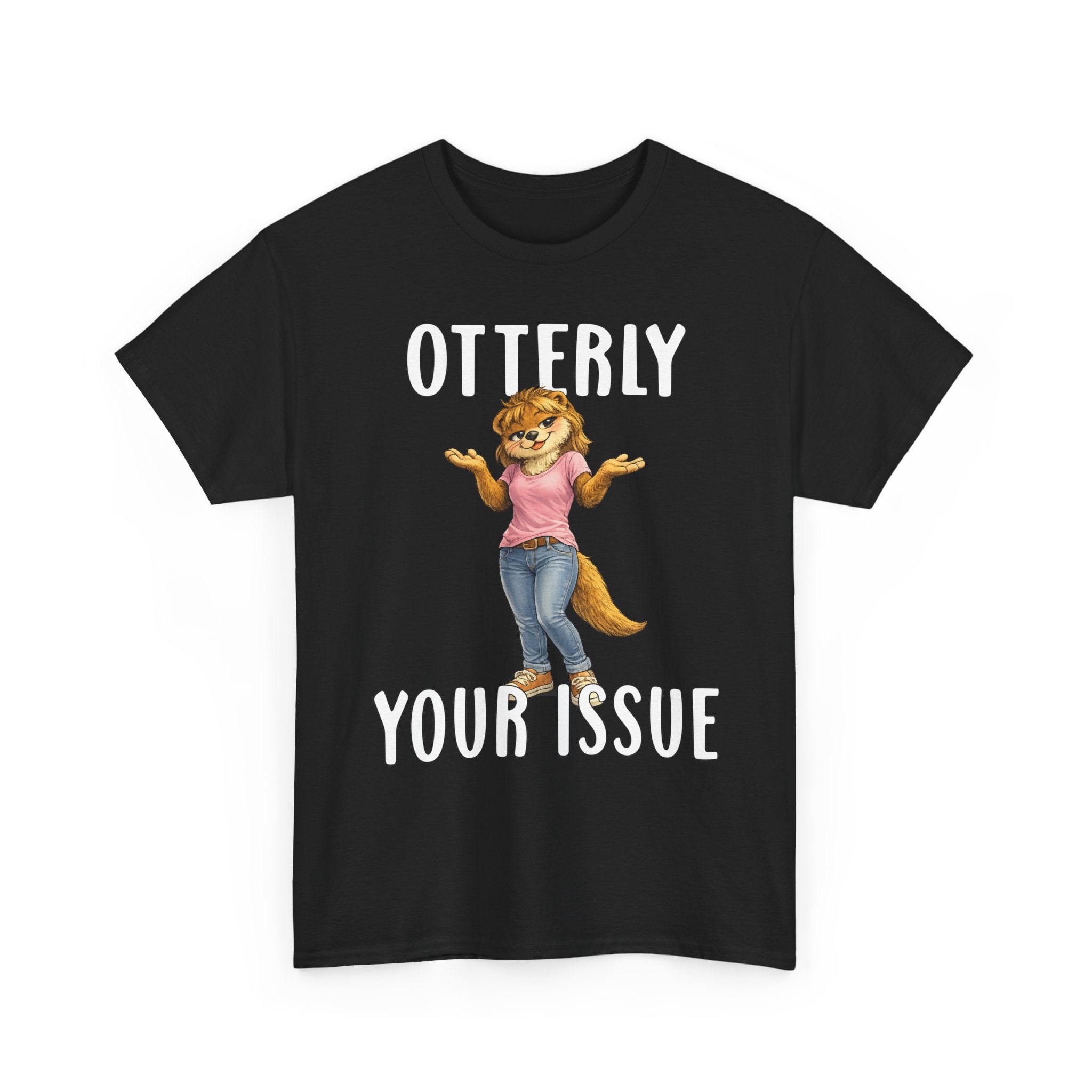"Otterly Your Issue" Girl Tee - Otter Series