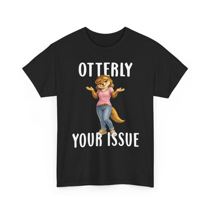"Otterly Your Issue" Girl Tee - Otter Series