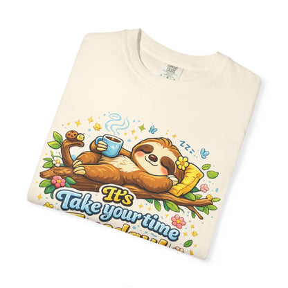 Tuesday - Procrastination Sloth Series T-shirt