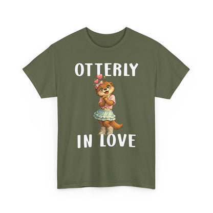 "Otterly In Love" Girl Tee - Otter Series