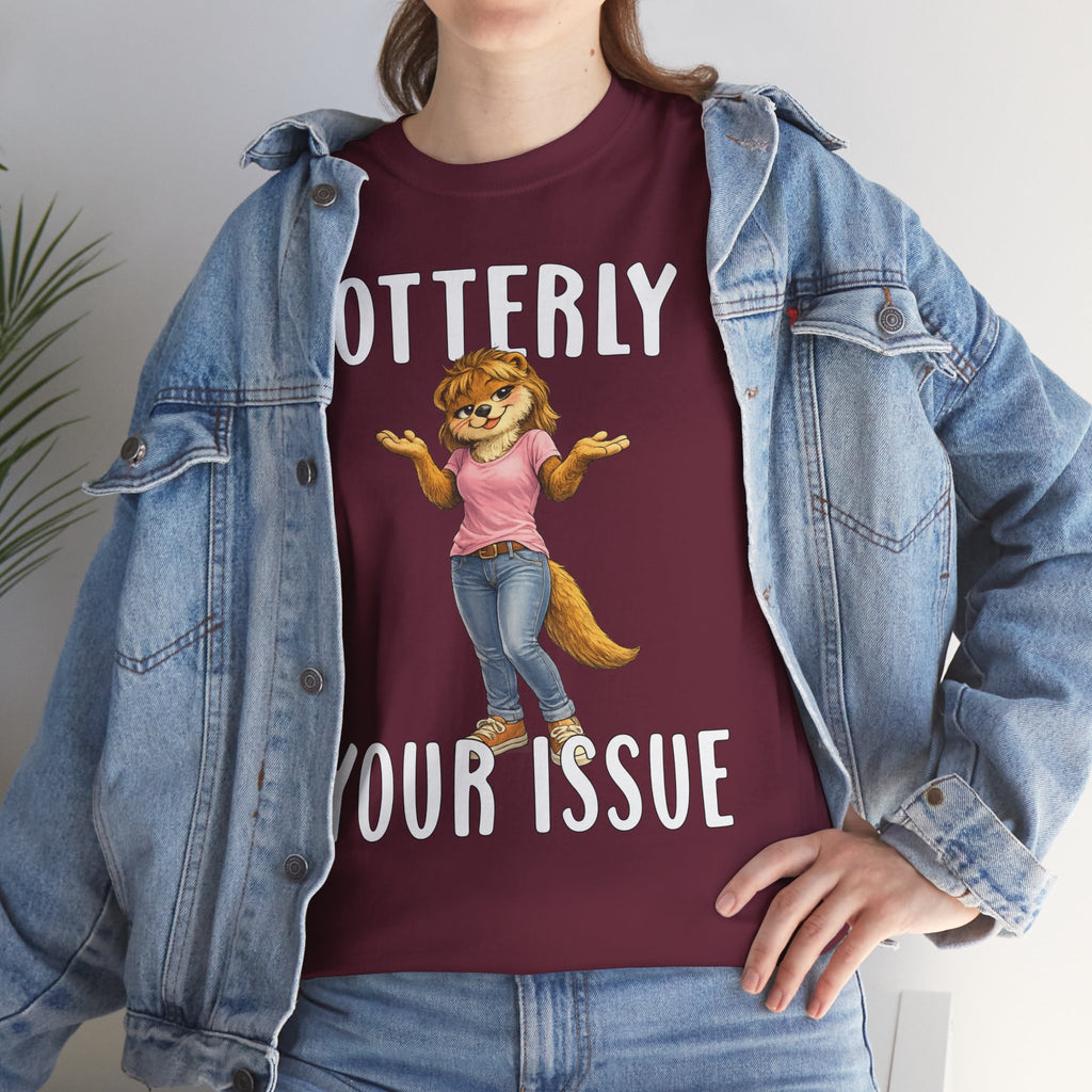 "Otterly Your Issue" Girl Tee - Otter Series