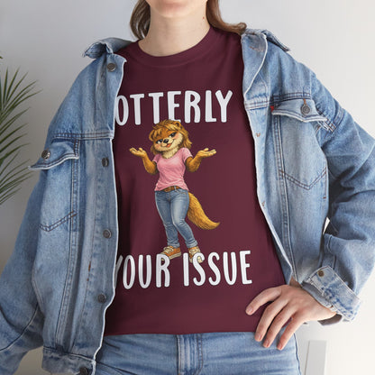 "Otterly Your Issue" Girl Tee - Otter Series