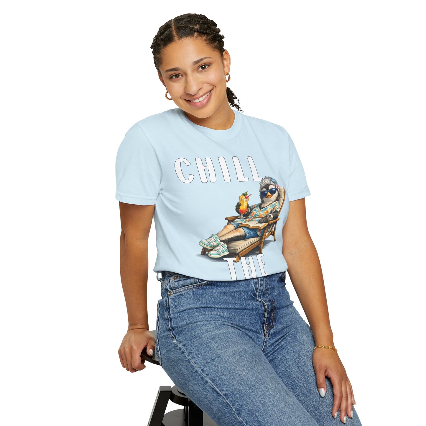 Chill The Lifestyle Grandma T-shirt - Penguin Series