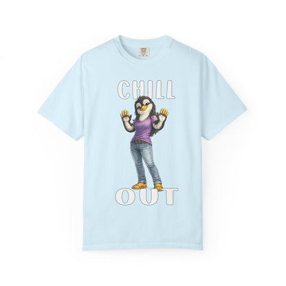Chill Out Girl T-shirt - Penguin Series