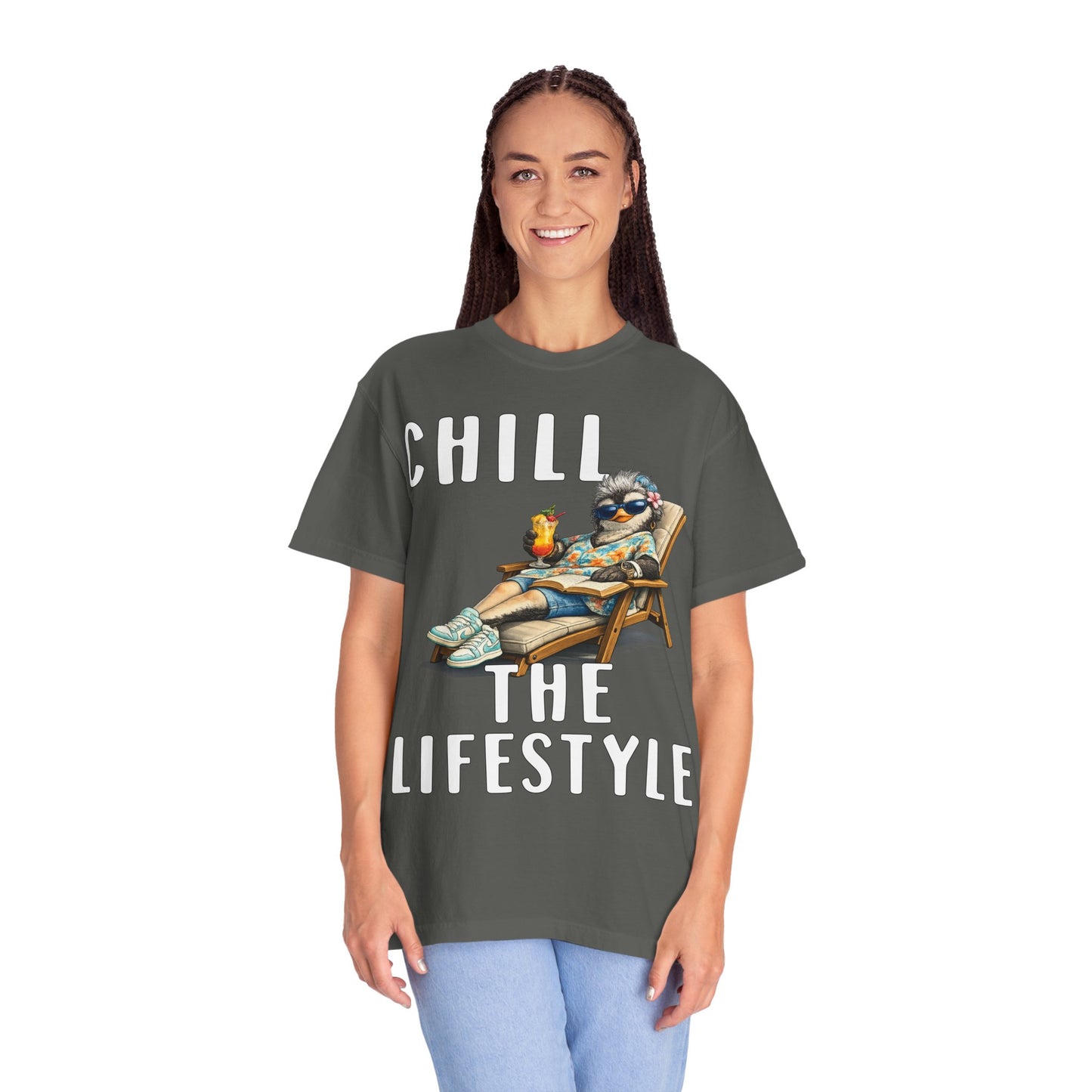 Chill The Lifestyle Grandma T-shirt - Penguin Series