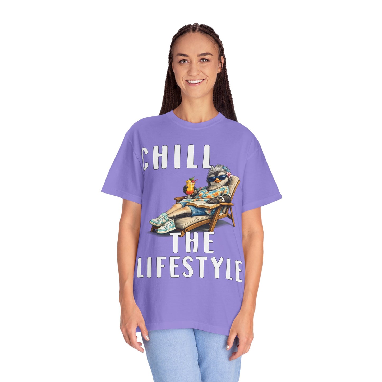 Chill The Lifestyle Grandma T-shirt - Penguin Series