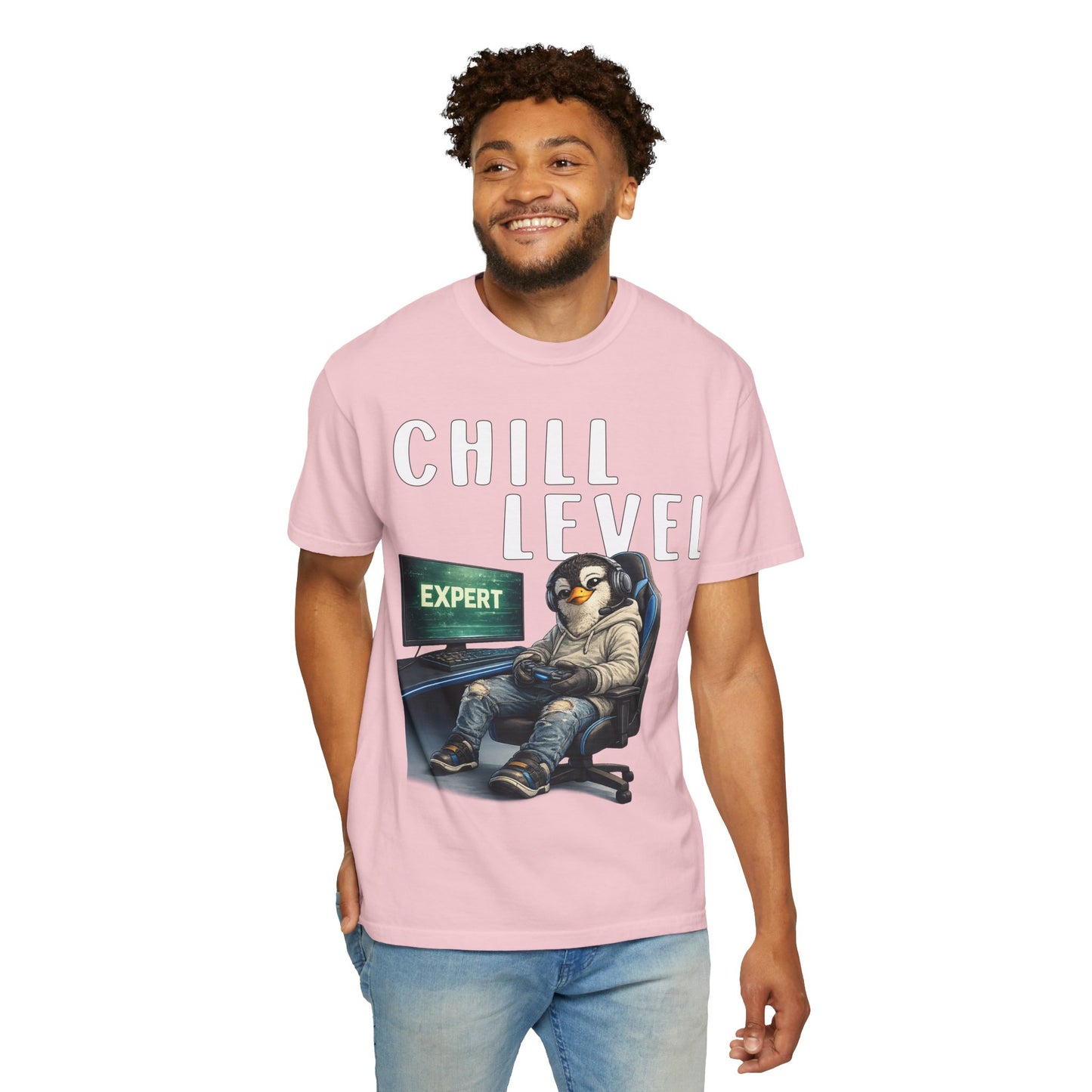 Chill Level Expert T-shirt - Penguin Series
