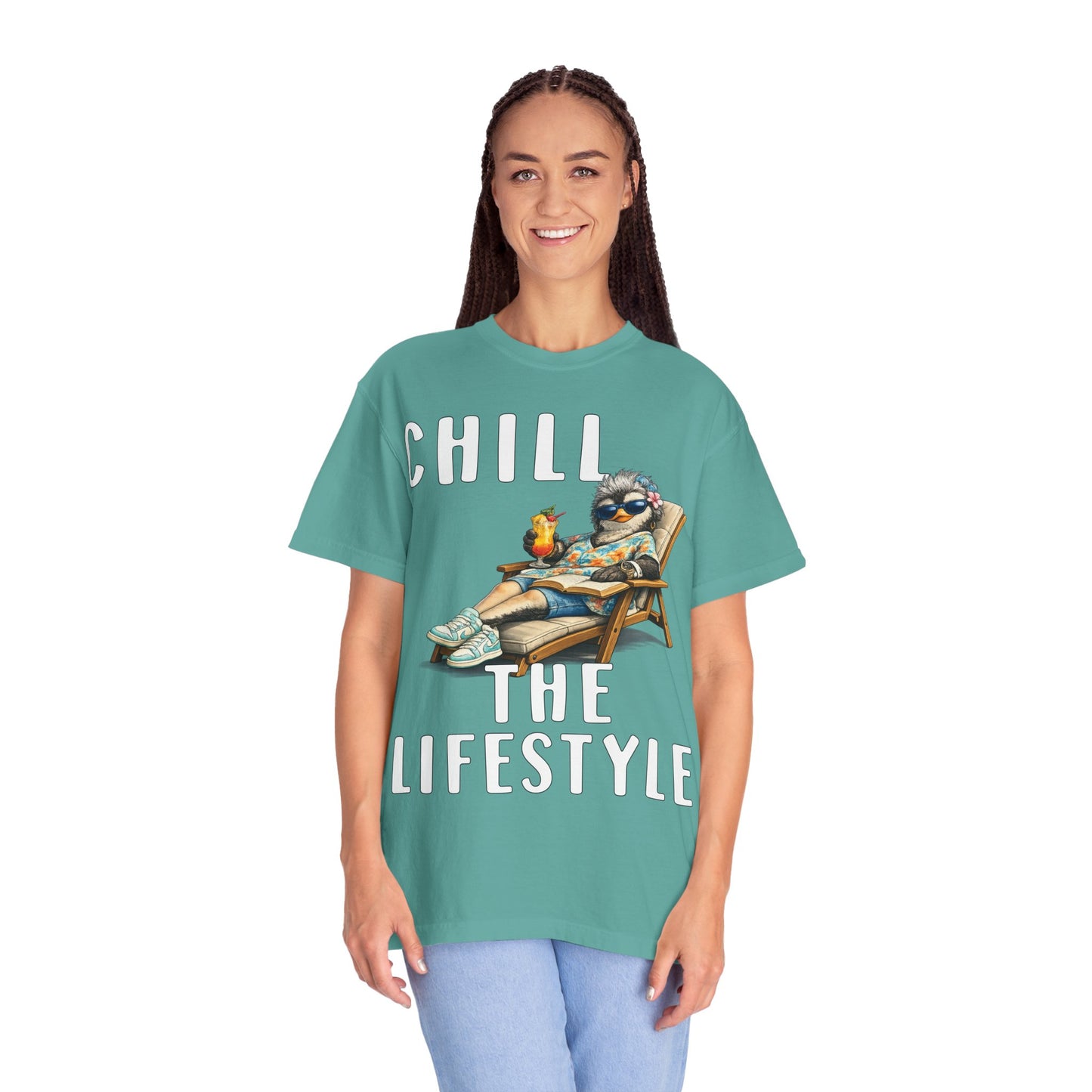 Chill The Lifestyle Grandma T-shirt - Penguin Series