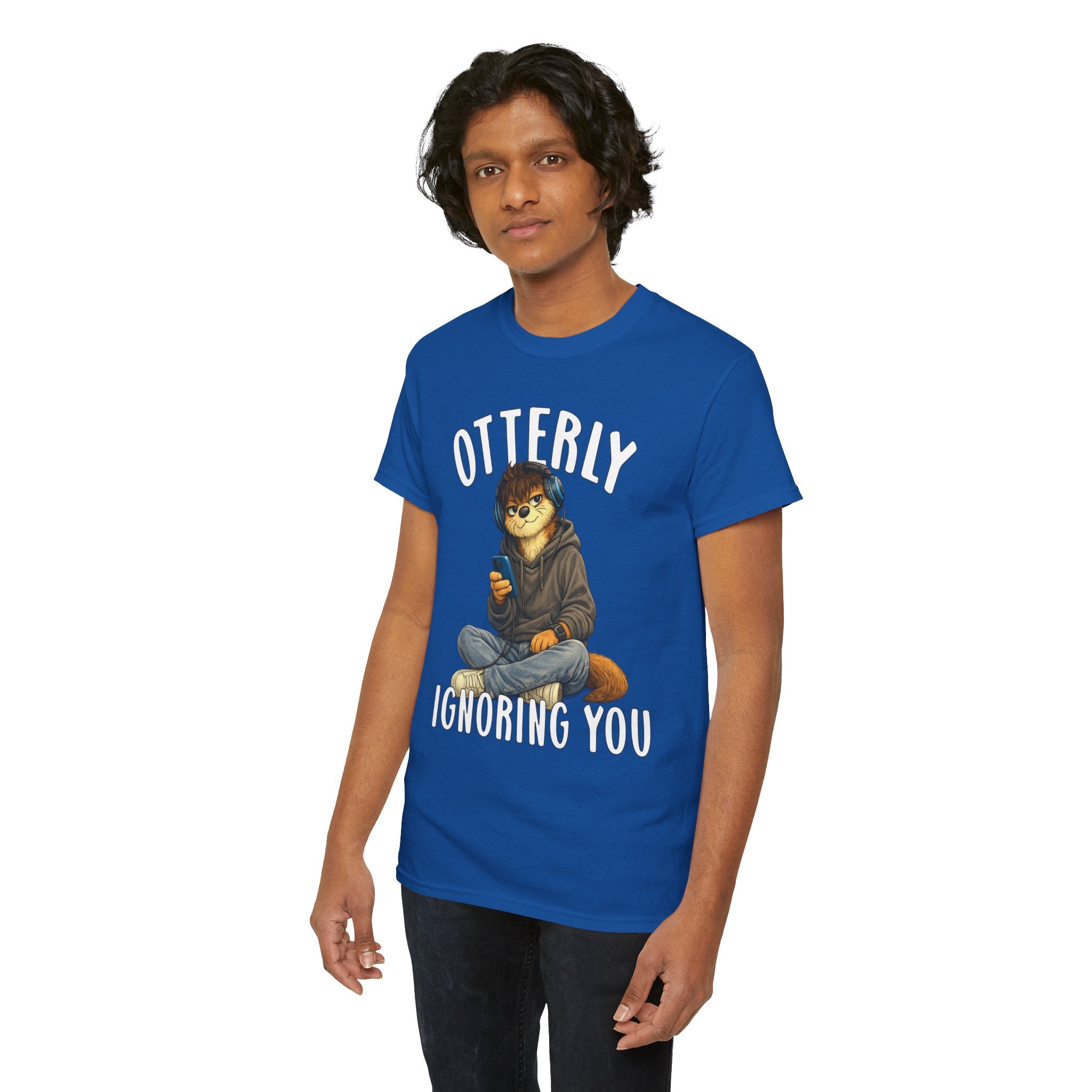 "Otterly Ignoring You" Teen Boy Tee - Otter Series