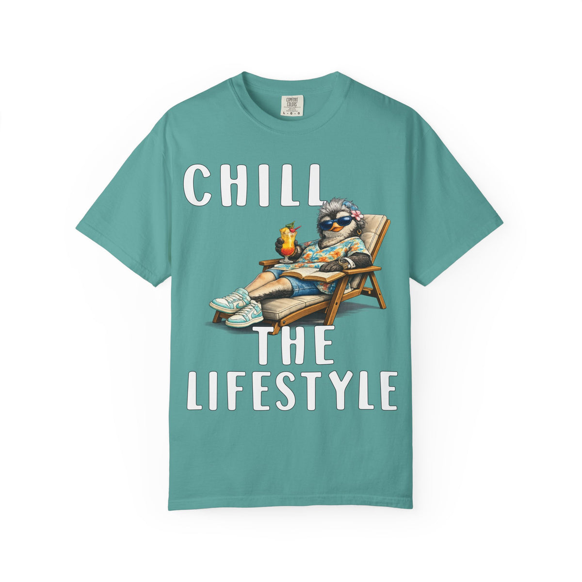 Chill The Lifestyle Grandma T-shirt - Penguin Series