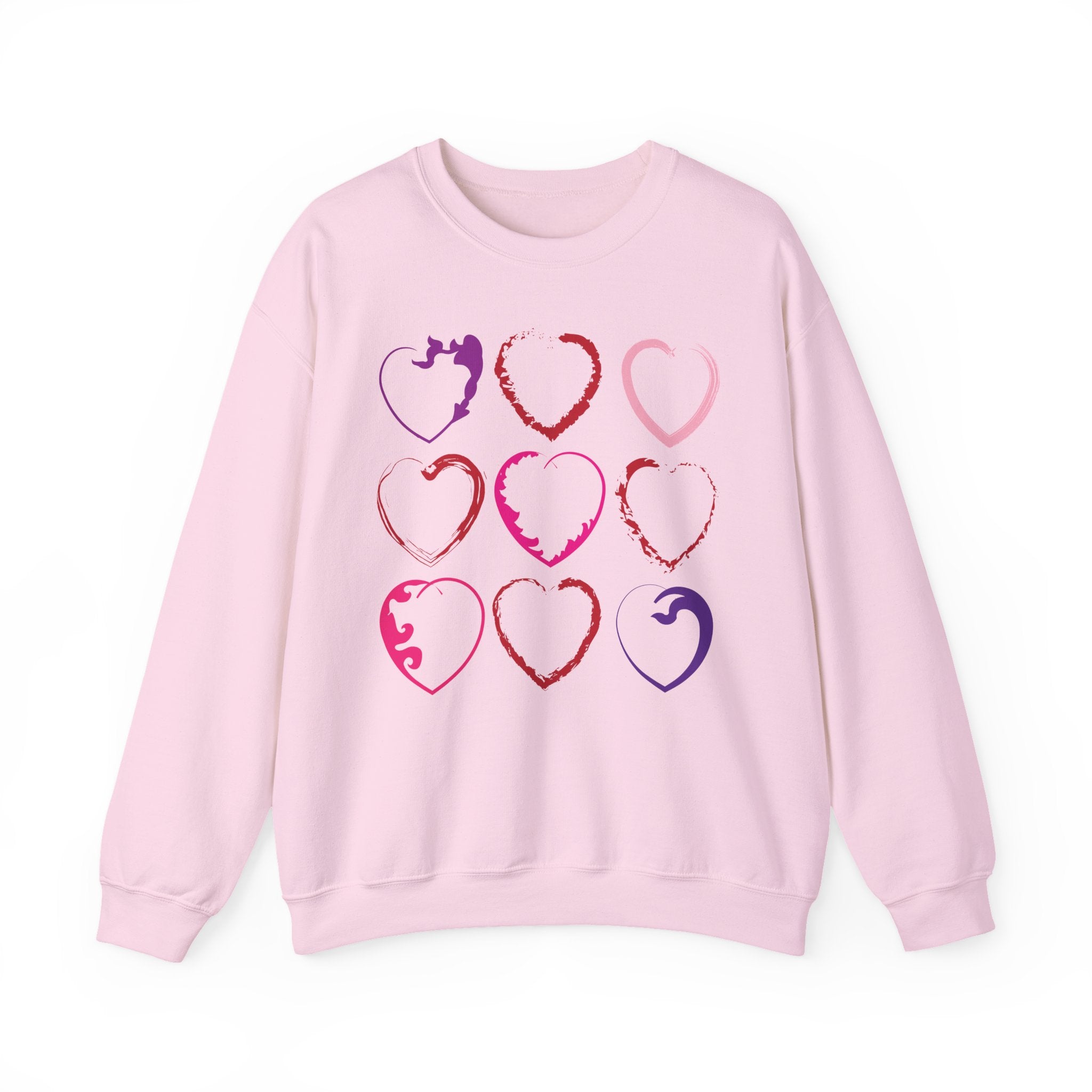 Nine Hearts Valentine's Day Sweatshirt
