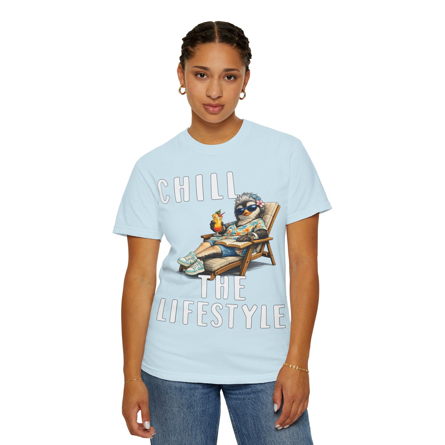 Chill The Lifestyle Grandma T-shirt - Penguin Series