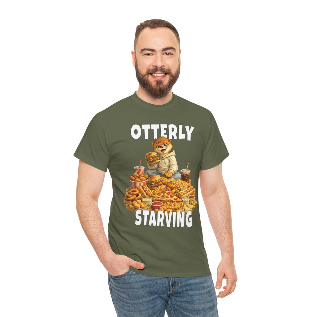 "Otterly Starving" Tee - Otter Series
