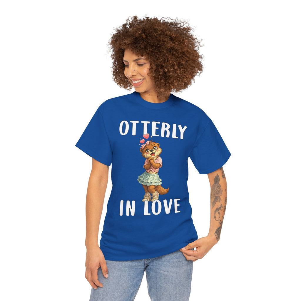 "Otterly In Love" Girl Tee - Otter Series