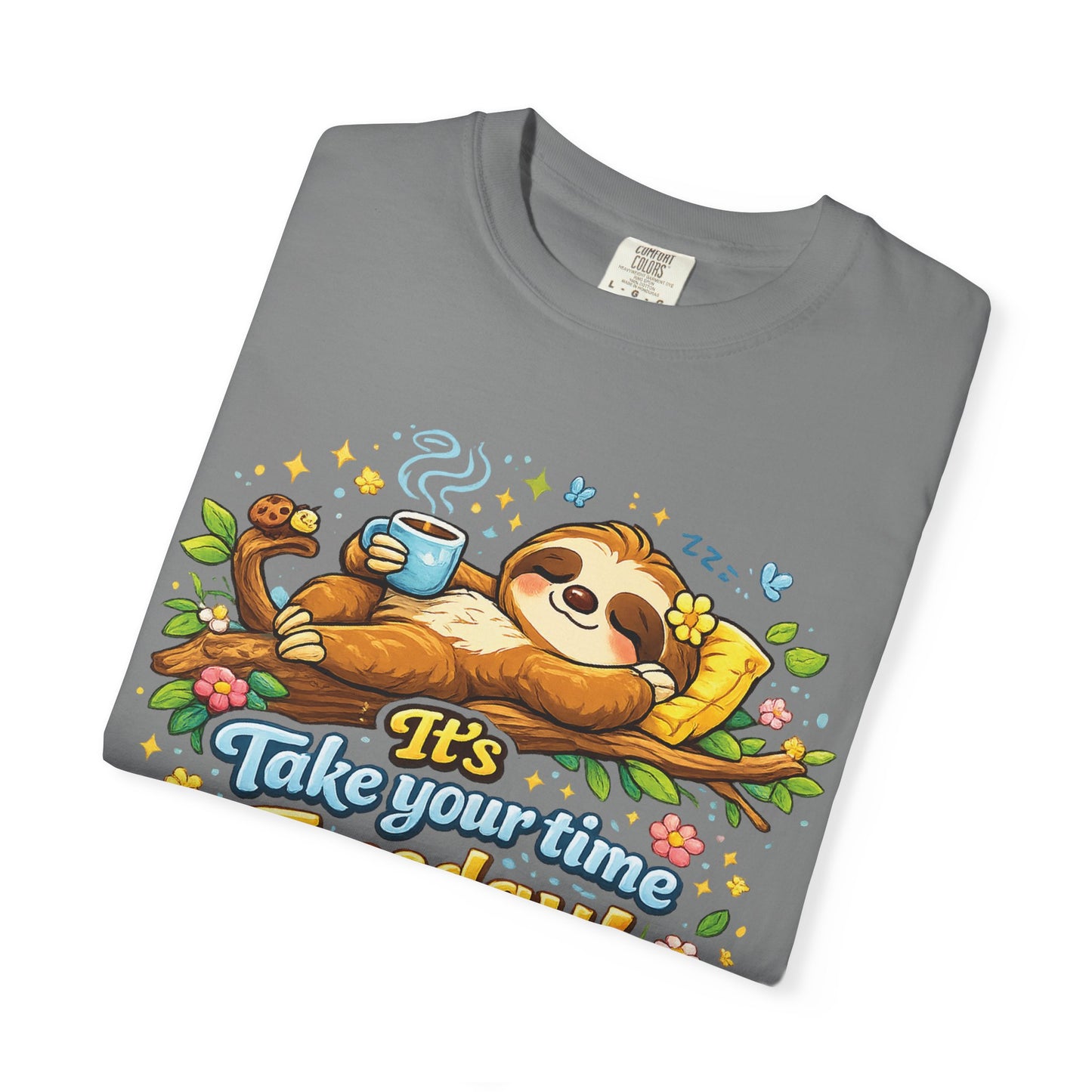 Tuesday - Procrastination Sloth Series T-shirt