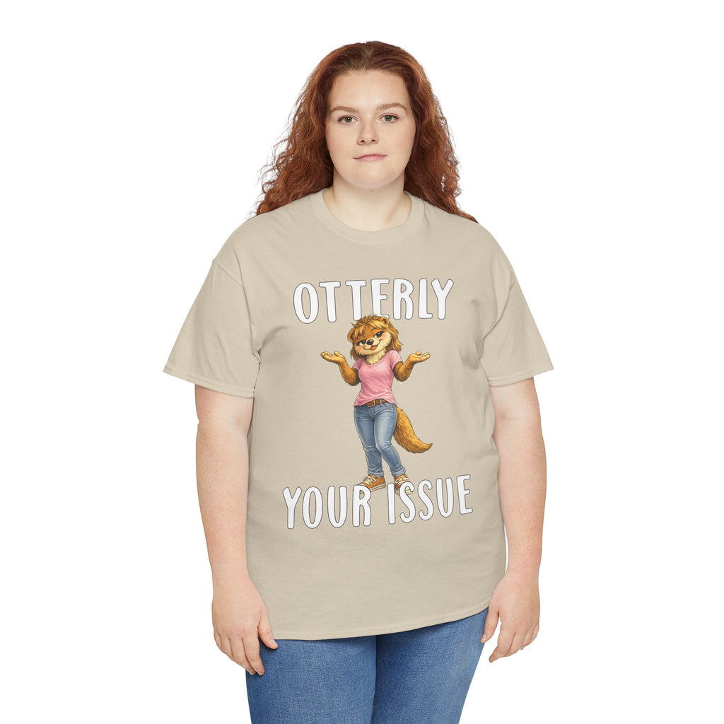 "Otterly Your Issue" Girl Tee - Otter Series