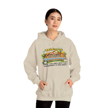 Wednesday - Procrastination Sloth Series Hoodie