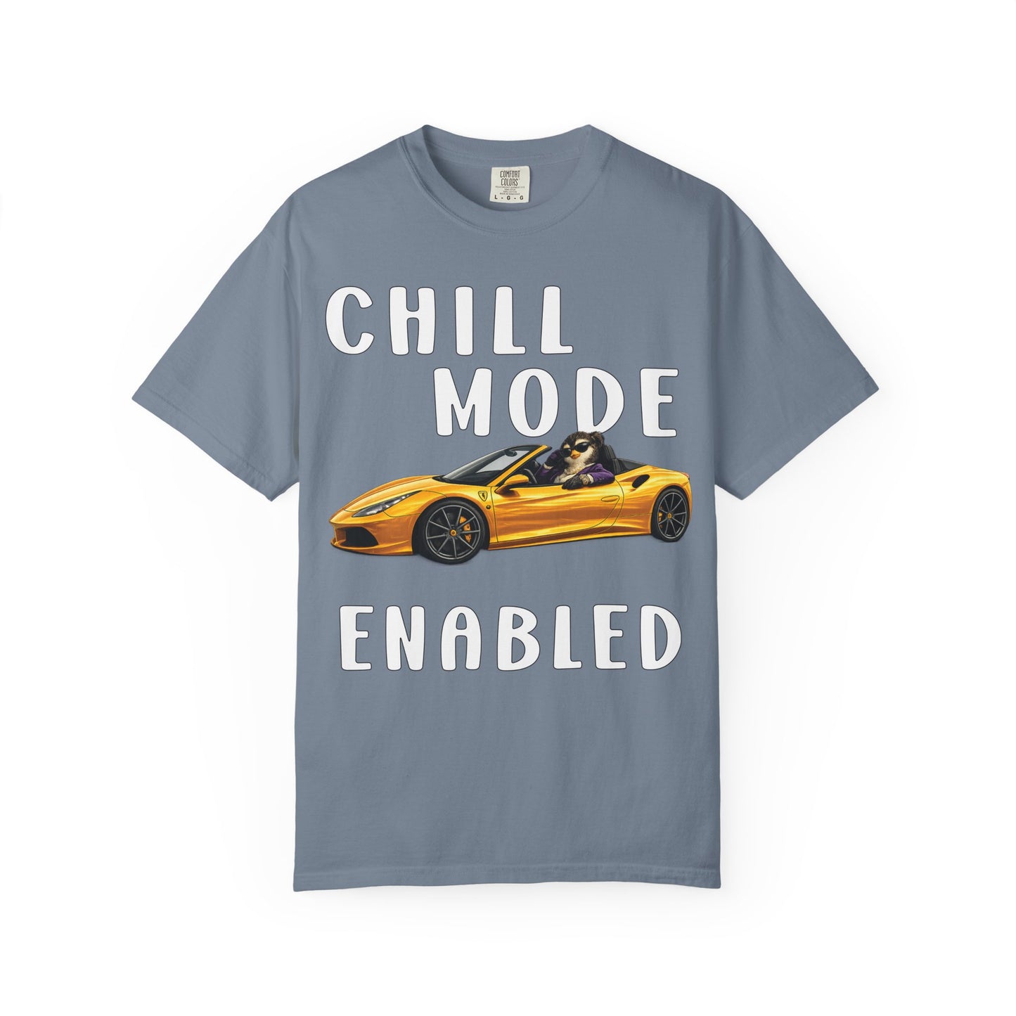 Chill Mode Enabled Girl T-shirt - Penguin Series
