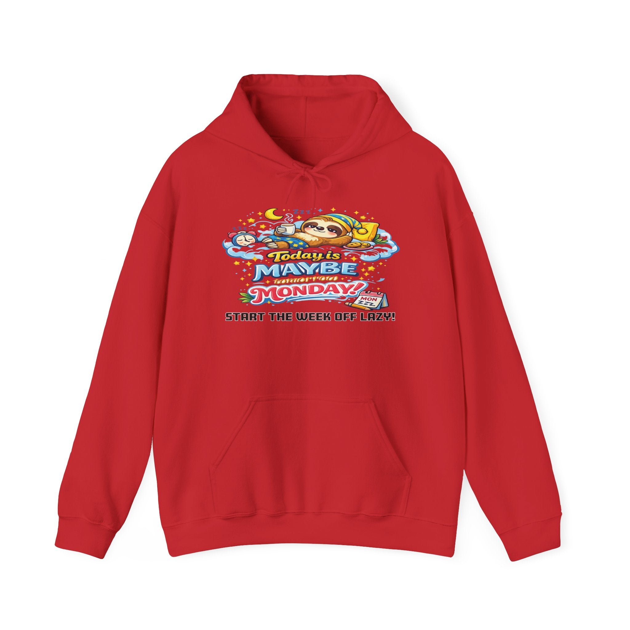Monday - Procrastination Sloth Series Hoodie