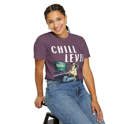Chill Level Expert Girl T-shirt - Penguin Series