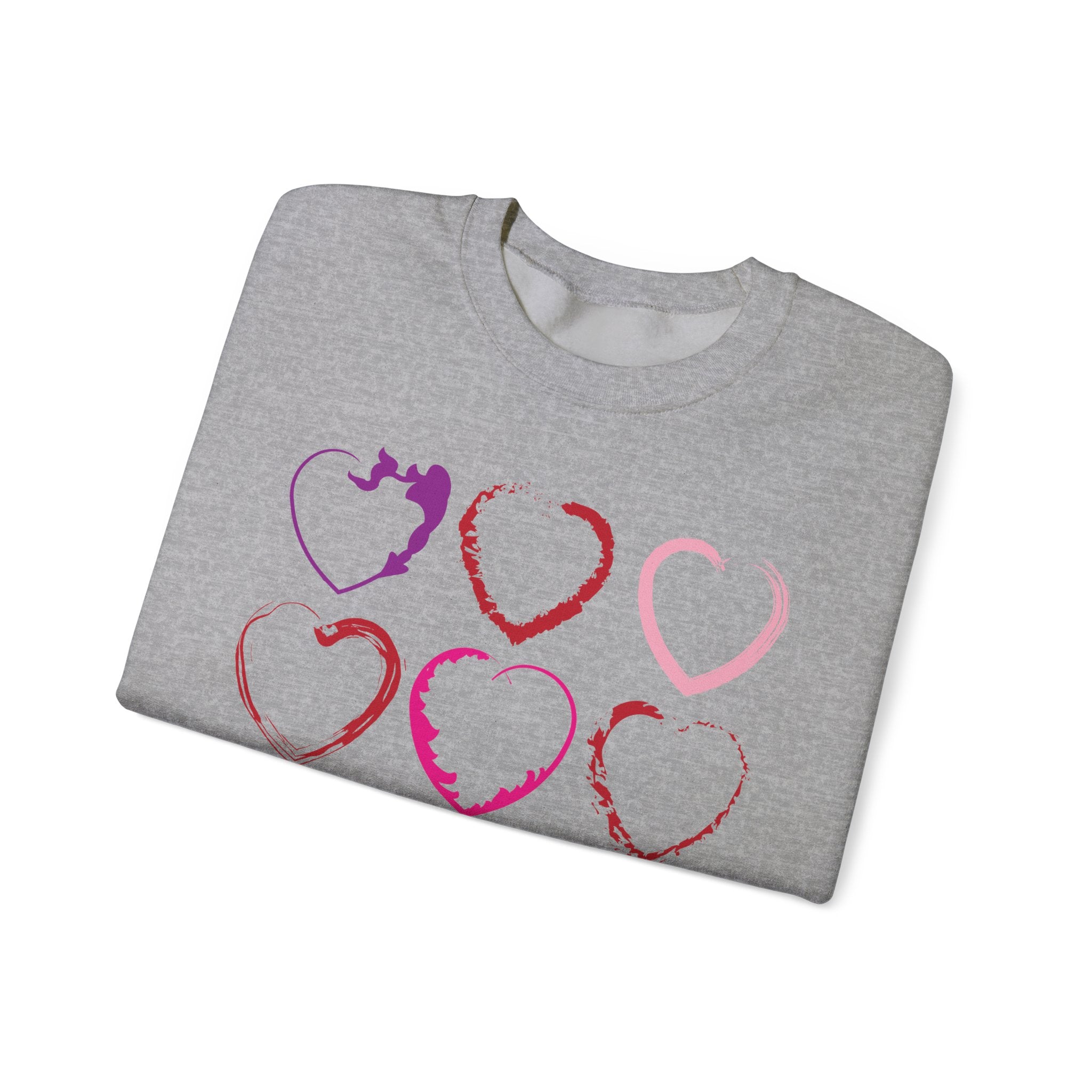 Nine Hearts Valentine's Day Sweatshirt