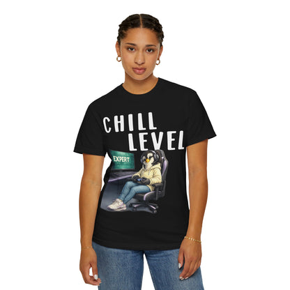 Chill Level Expert Girl T-shirt - Penguin Series
