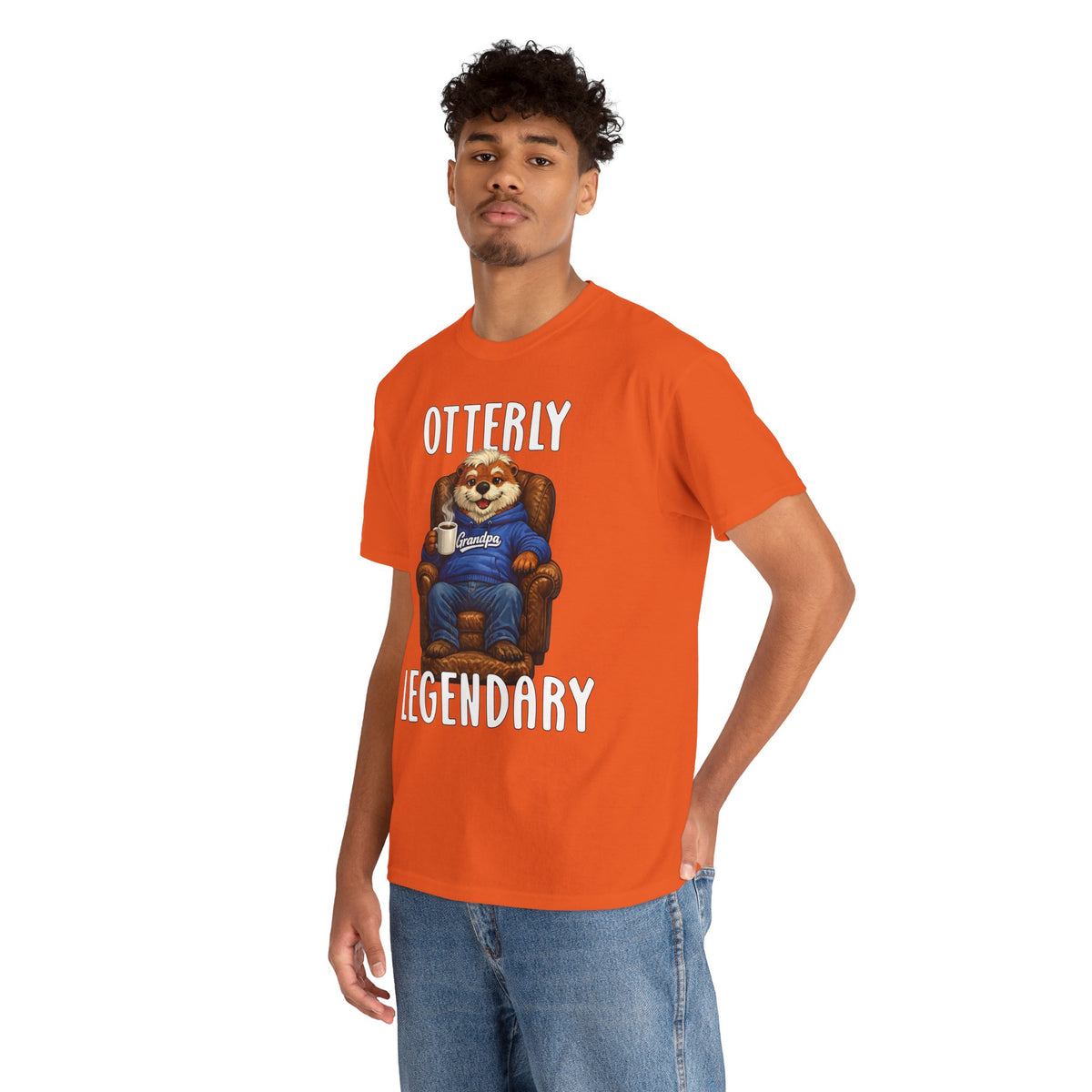 "Otterly Legendary" Gent Tee - Otter Series