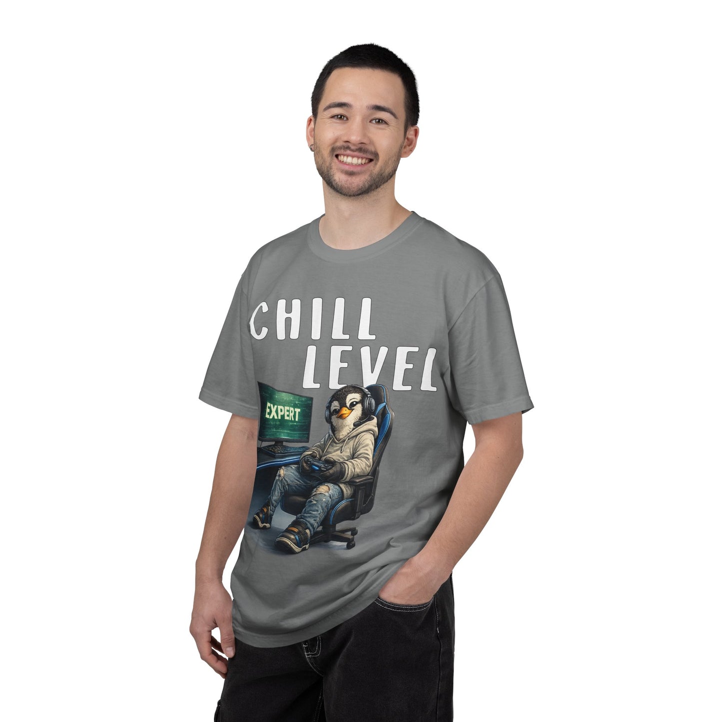 Chill Level Expert T-shirt - Penguin Series