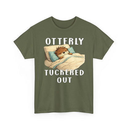 "Otterly Tuckered Out" Tee - Otter Series