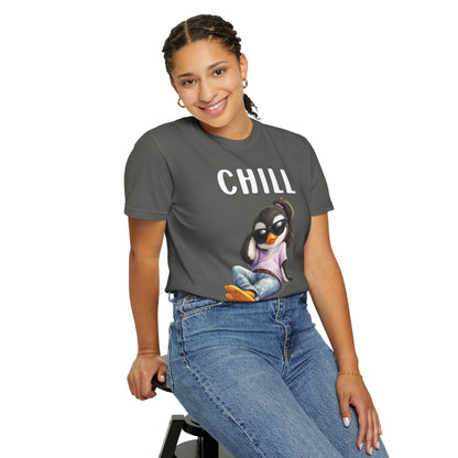 Chill Happens Girl T-shirt - Penguin Series