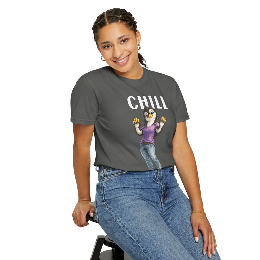Chill Out Girl T-shirt - Penguin Series